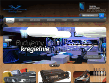 Tablet Screenshot of bowlingzone.pl